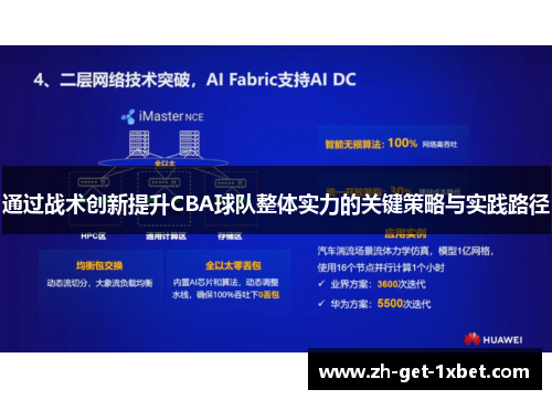 通过战术创新提升CBA球队整体实力的关键策略与实践路径